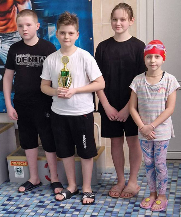 Кобринские пловцы стали призерами соревнований в Солигорске