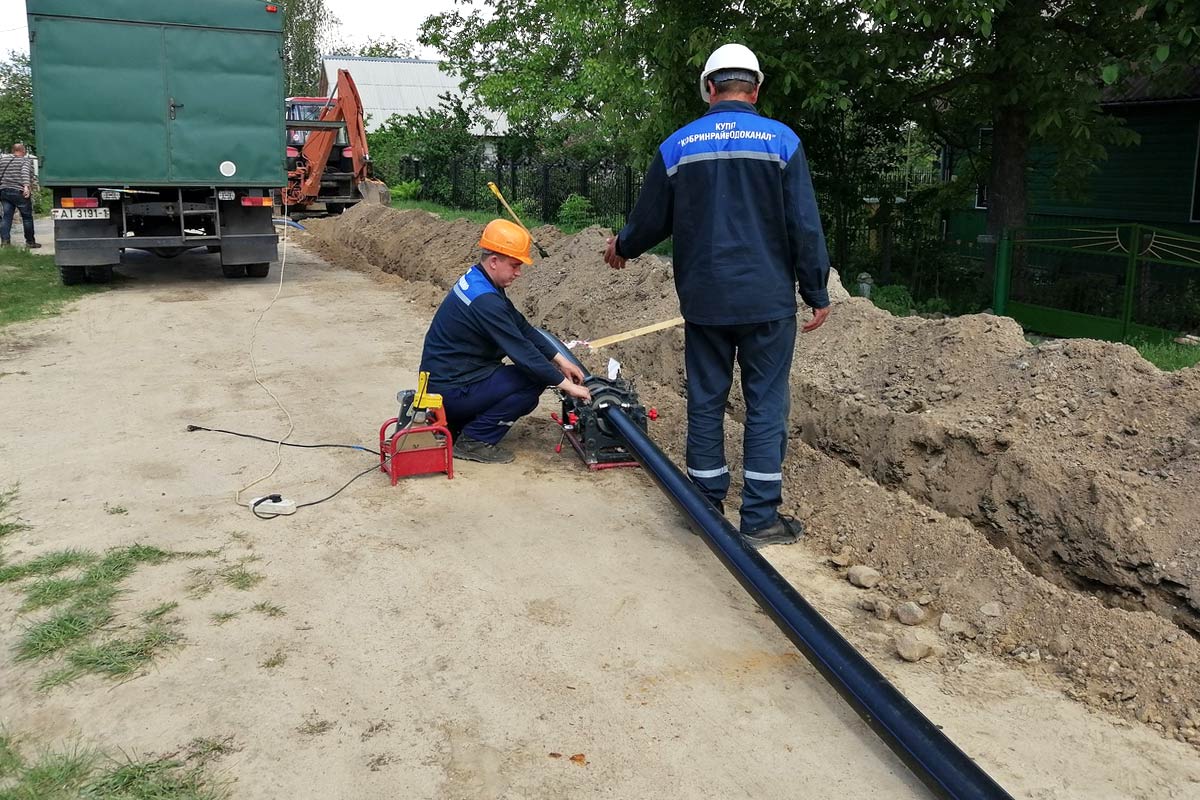 Строительство и ремонт наружных сетей водоснабжения и канализации