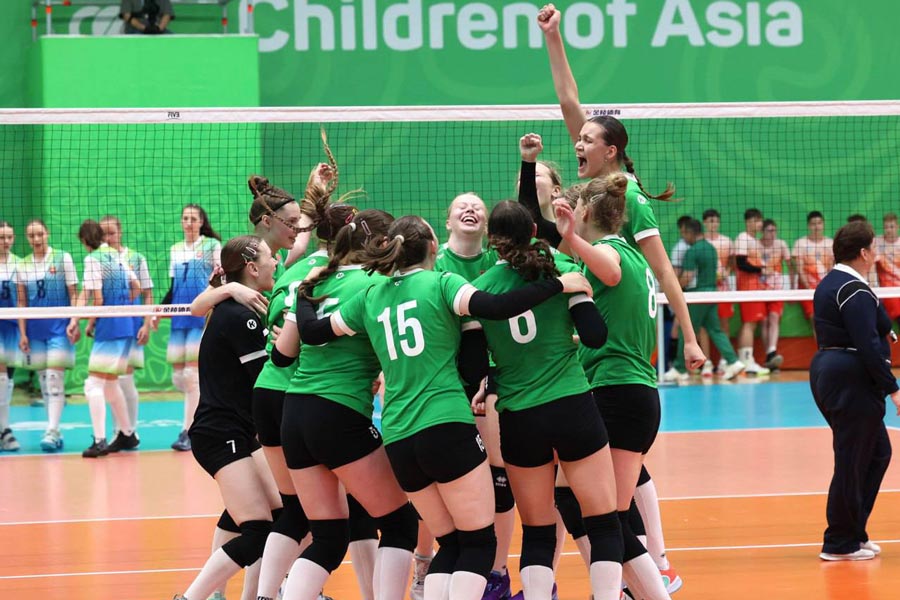 Волейбольные команды из Беларуси, куда вошли кобринские спортсмены, стали чемпионами международных игр «Дети Азии»