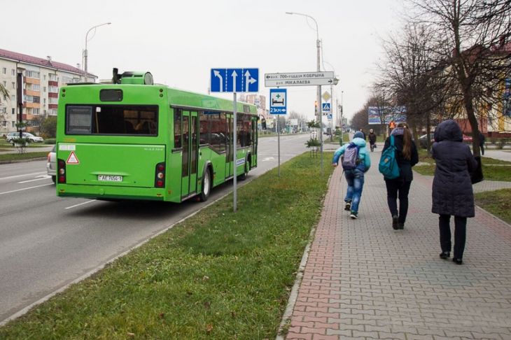 В Кобрине изменилось расписание движения автобусных маршрутов № 9 и № 15